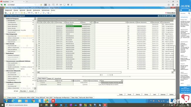 Warsztaty Raks SQL Szkolenie, księgowość, księgi handlowe