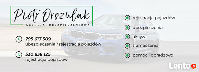 Rejestracja pojazdów - NAJTAŃSZE UBEZPIECZENIA OC AC