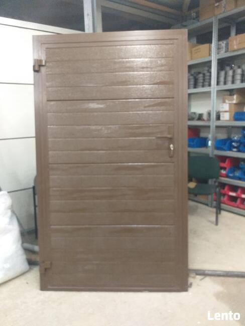 Drzwi stalowo-aluminiowe