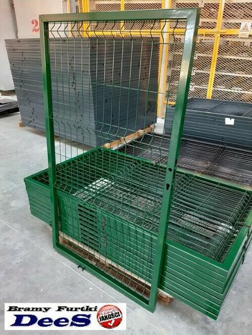 Solidna furtka panelowa 1,70m wszystko w komplecie monterskim