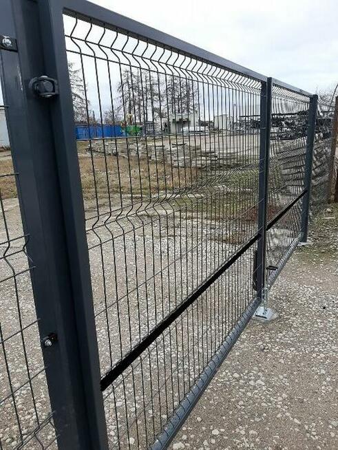 Solidna Brama dwuskrzydłowa 4000x1700 w komplecie monterskim