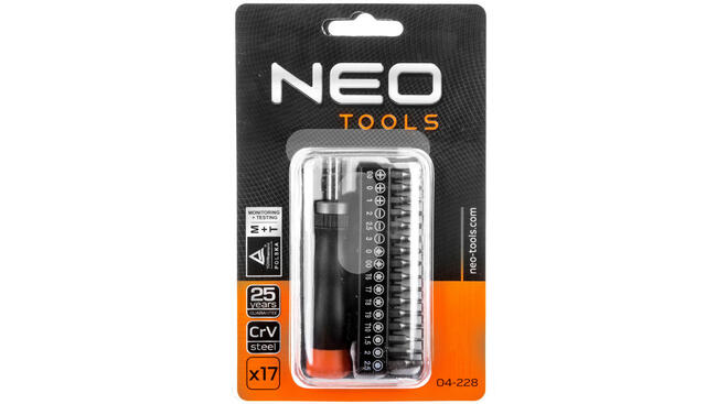 Końcówki precyzyjne Neo Tools; nowe
