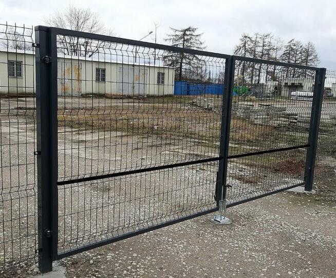 Solidna Brama dwuskrzydłowa 4000x1700 w komplecie monterskim