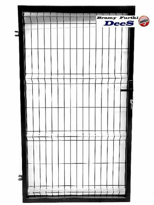 Solidna furtka panelowa 1,70m wszystko w komplecie monterskim