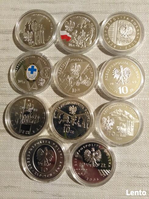 Monety srebrne 10 zl