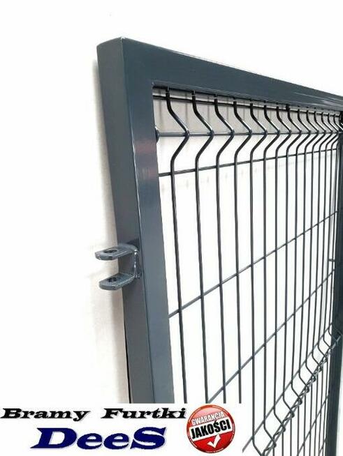 Solidna furtka panelowa 1,70m wszystko w komplecie monterskim