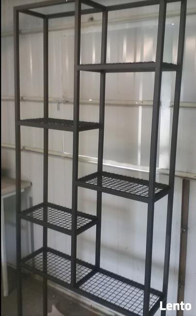 Meble loft stalowe regały