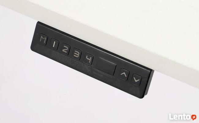 Biurko z elektrycznie regulowaną wysokością