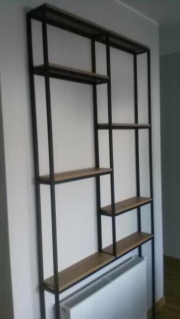 Meble loft stalowe regały