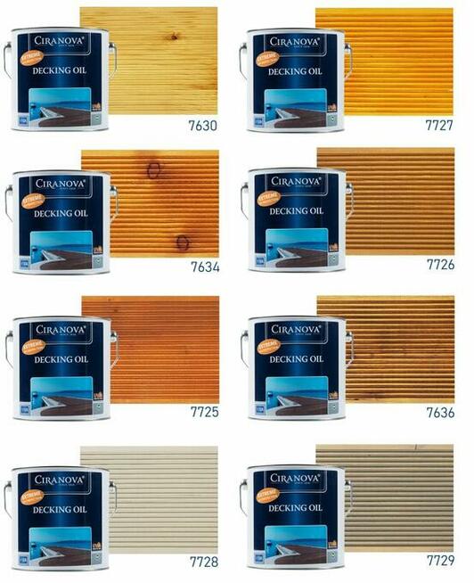 Ciranova DECKING OIL olej tarasowy bangkirai 2,5 l
