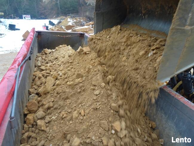 Pospółka kruszywo gruz na drogi palce parkingi Radomsko