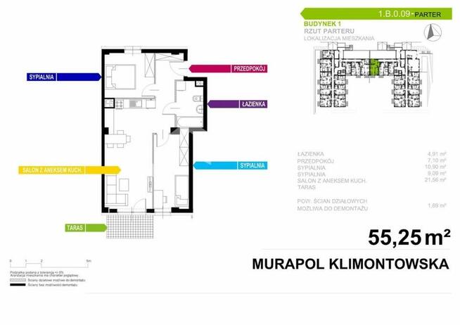 Mieszkanie Sosnowiec Klimontów, Klimontowska