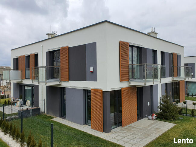 ŻALUZJE drewniane przesuwne, stałe, harmonikowe