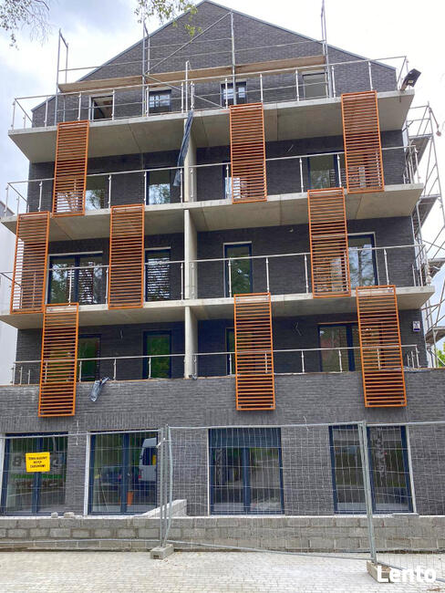 ŻALUZJE drewniane przesuwne, stałe, harmonikowe