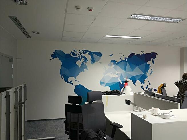 Tapeta fototapeta, druk na wymiar + montaż