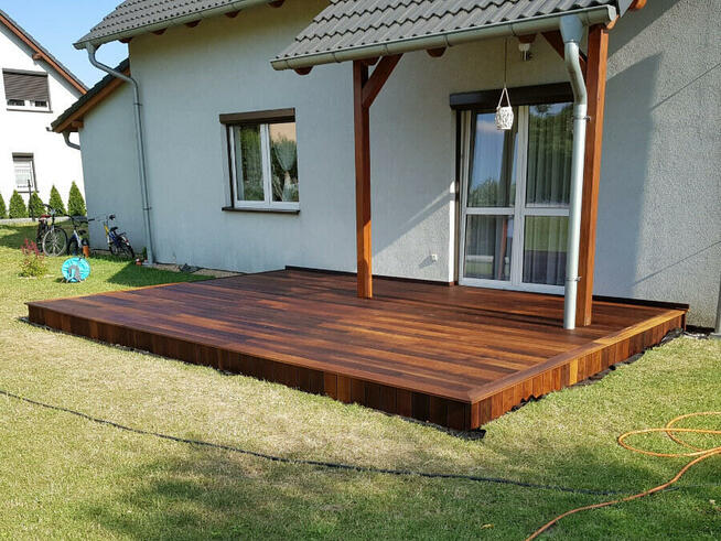 Tarasy drewniane, deska tarasowa, tarasy z drewna