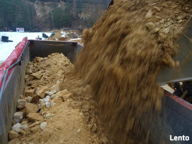 Pospółka kruszywo gruz na drogi palce parkingi Radomsko