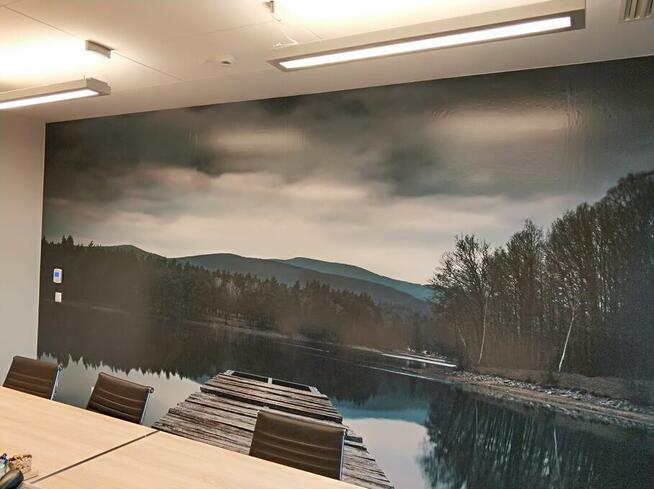 Tapeta fototapeta, druk na wymiar + montaż