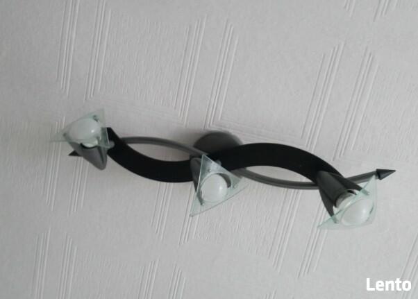 Sprzedam lampę szaro-czarną