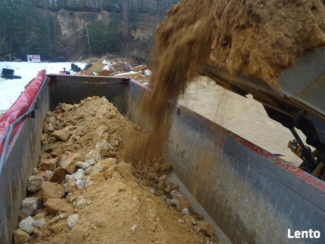 Pospółka kruszywo gruz na drogi palce parkingi Radomsko