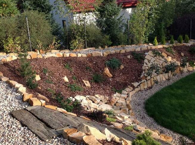 Polski kamień ogrodowy na murki ozdobne