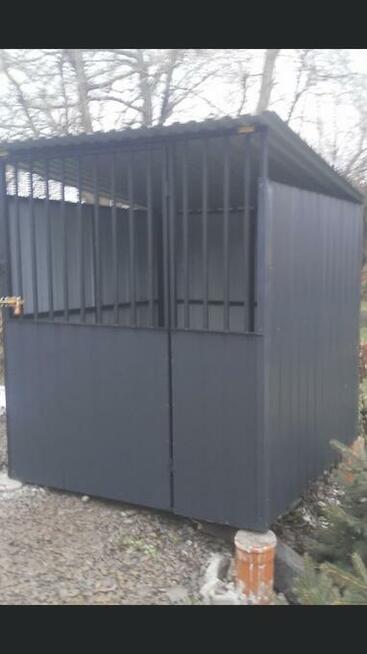 Kojec dla psa boks wiata na śmieci od producenta na wymiar !