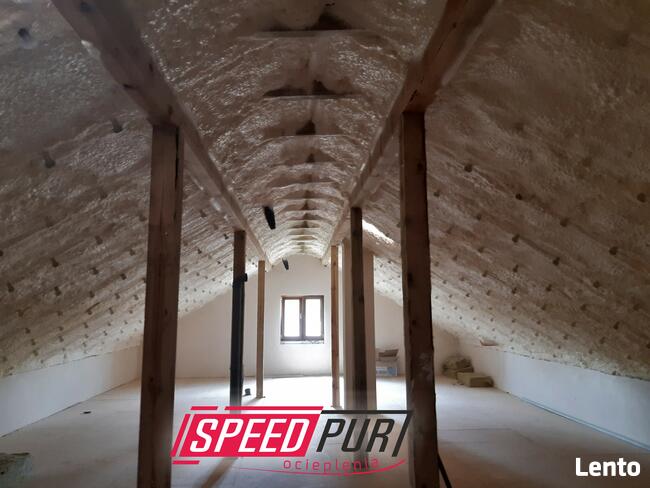 Piana PUR Ocieplanie Poddasze Wiązary Dach Stargard SpeedPur