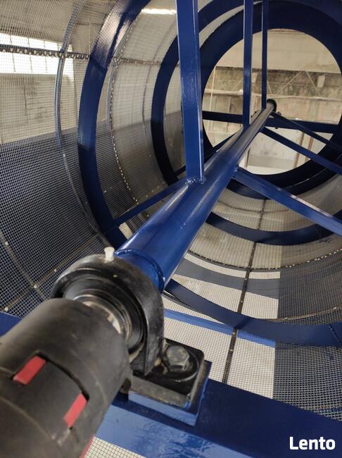 Przesiewacz bębnowy, obrotowy, sito obrotowe