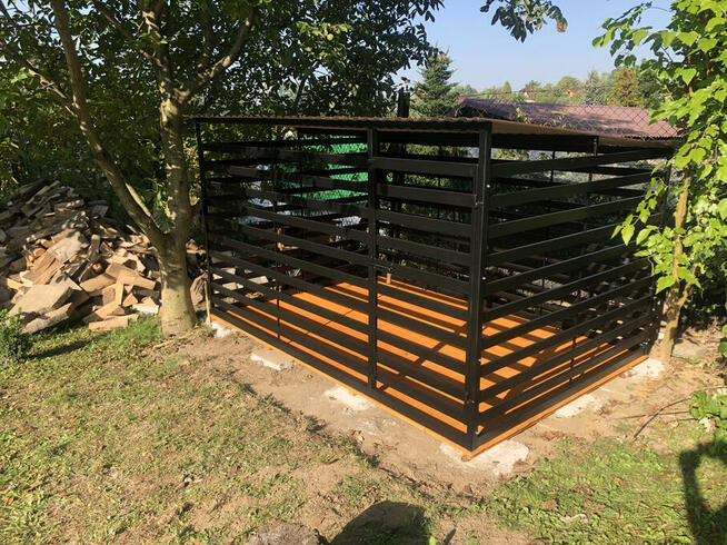 Kojec dla psa boks wiata na śmieci od producenta na wymiar !