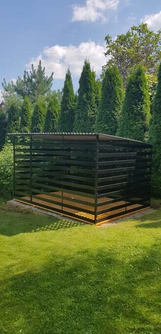 Kojec dla psa boks wiata na śmieci od producenta na wymiar !