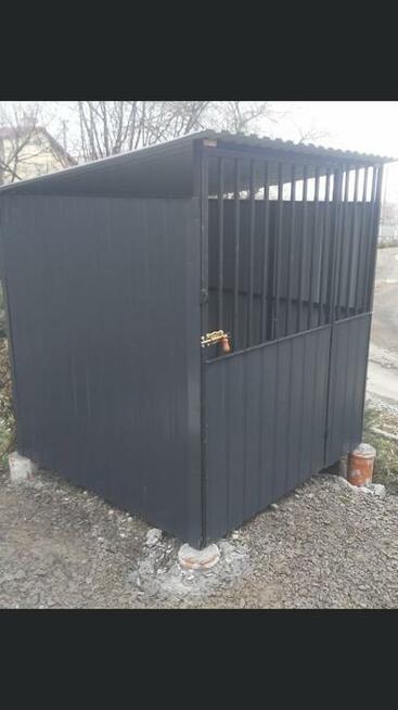 Kojec dla psa boks wiata na śmieci od producenta na wymiar !