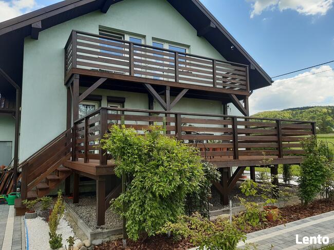 Tarasy drewniane i kompozytowe, pergole, zadaszenia, wiaty