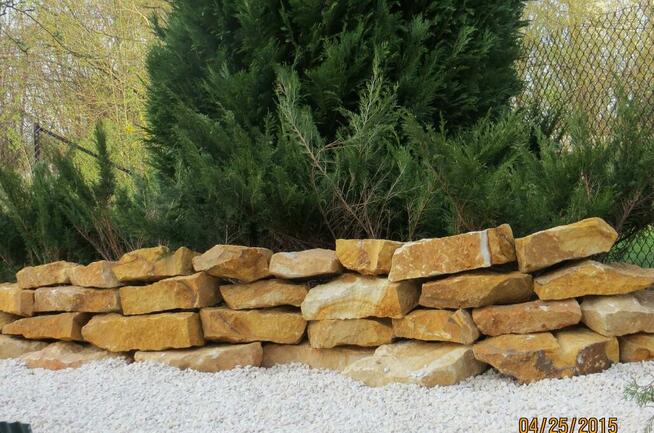 Polski kamień ogrodowy na murki ozdobne