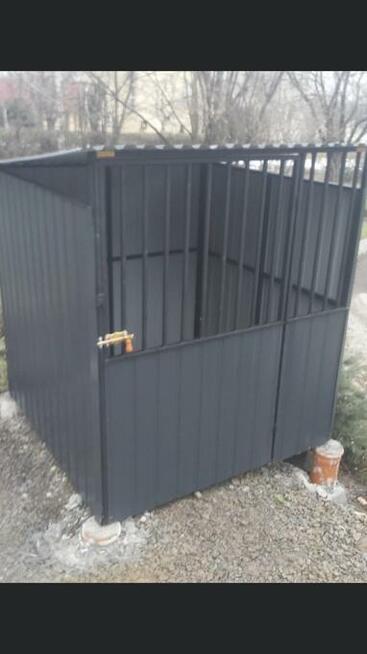 Kojec dla psa boks wiata na śmieci od producenta na wymiar !