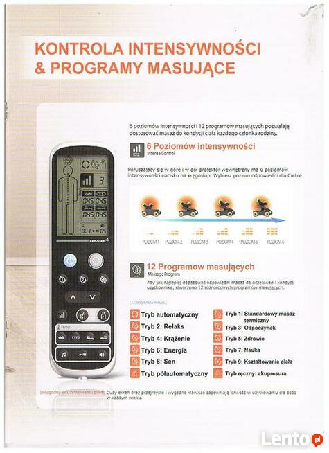 Boli kręgosłup? Jest rozwiązanie !urządzenie med. Ceragem VE