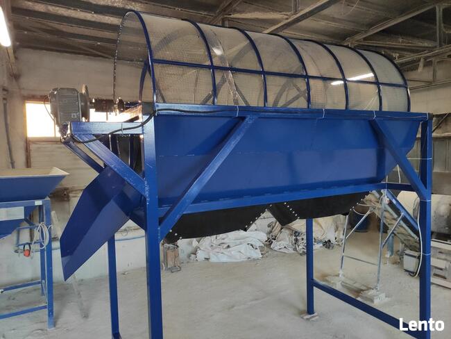 Przesiewacz bębnowy, obrotowy, sito obrotowe