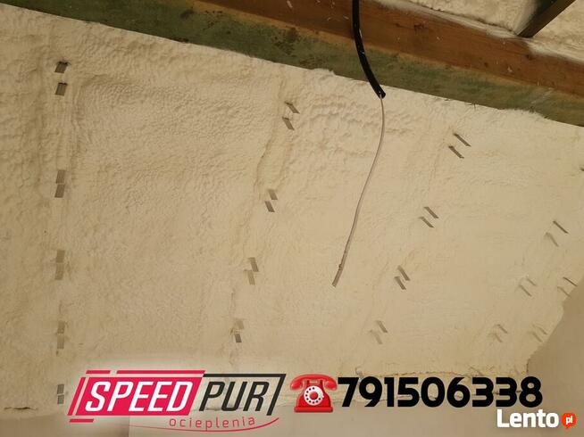 Strop Piana PUR Ocieplanie Poddasze Wiązary Międzyrzecz