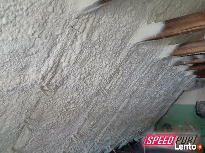 Strop Piana PUR Ocieplanie Poddasze Wiązary Międzyrzecz