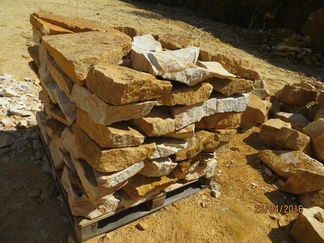 Polski kamień ogrodowy na murki ozdobne