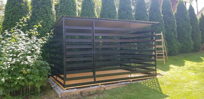 Kojec dla psa boks wiata na śmieci od producenta na wymiar !