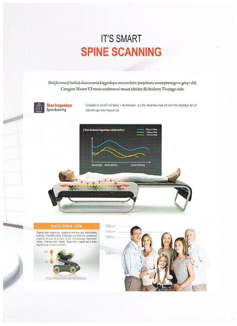 MASAŻ KRĘGOSŁUPA NA URZĄDZENIU CERAGEM