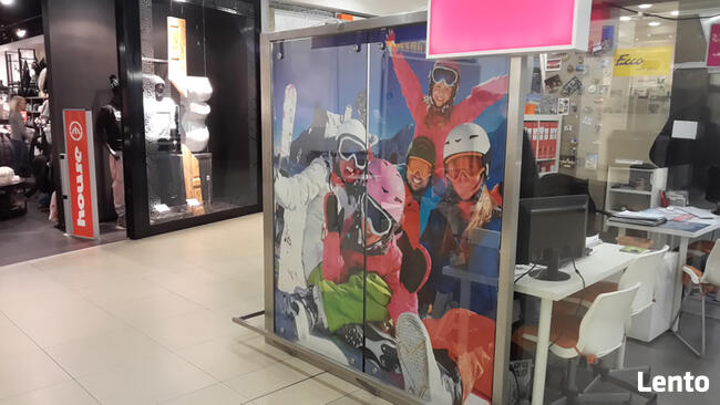 Reklama zewnętrzna, oklejanie witryn samochodów BANERY