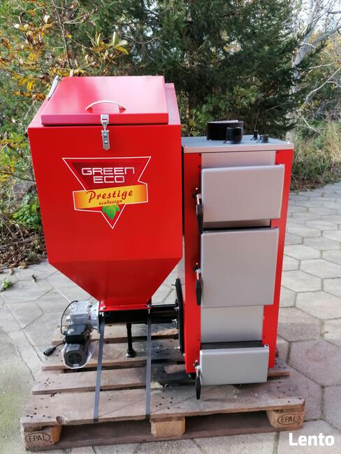 Kocioł z podajnikiem Prestige KG 10 kw klasa 5 i ekodesign