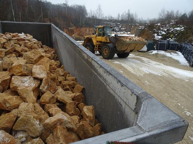 Kamień łamany kopalnia piaskowca kruszywa hydrotechnicznego