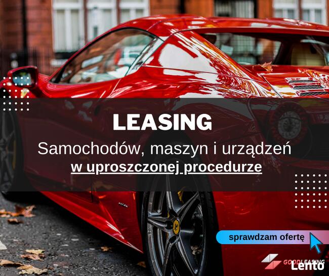 Leasing dla każdej firmy w uproszczonej procedurze