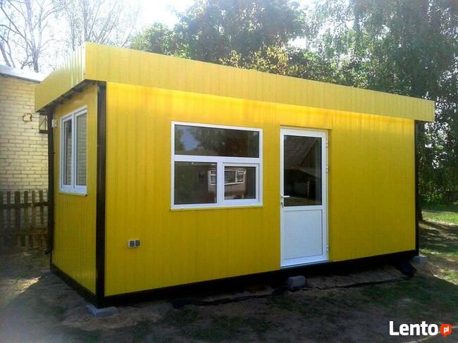 Kontener mieszkalne biurowe zestawy kontenerowe