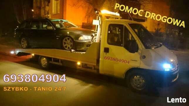 POMOC DROGOWA24 Nowa Sól S3 NOWE MIASTECZKO LAWETA HOLOWANIE