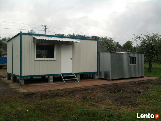 Kontener mieszkalne biurowe zestawy kontenerowe
