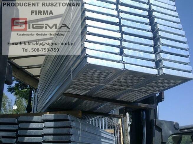 Rusztowanie elewacyjne Sigma 70P 270m2 - Pełne BHP