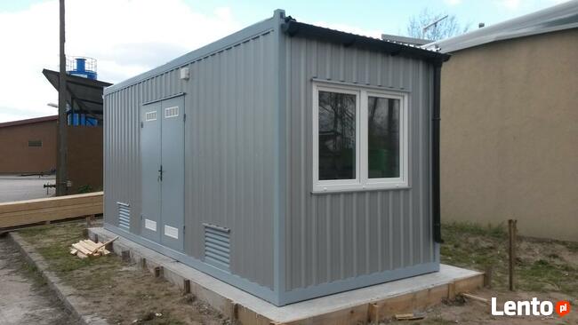 Kontener mieszkalne biurowe zestawy kontenerowe